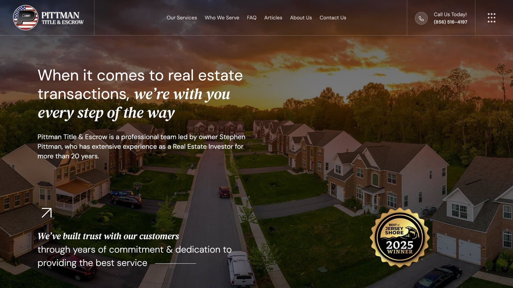 Pittman Title & Escrow — Brand, growth systems & AI visibility
